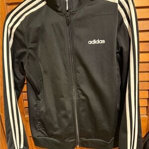 Adidas Black Zip-Up Jacket